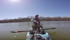 Jon B kayak fishing Paddle World