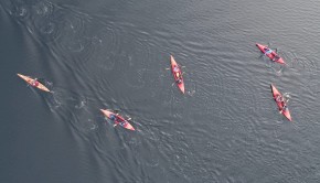 Latvia sea kayaking paddle World