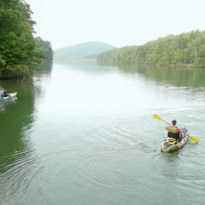 Fly fishing aerial footage!