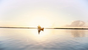 A kayaker Sound PaddleWorld