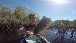 Origami Kayak Fishing SECRET Swamp -- Homecoming Tour