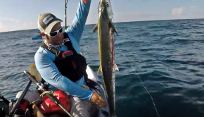 Offshore Kayak Fishing | King Mackerel PART 1 - Corpus Christi, TX
