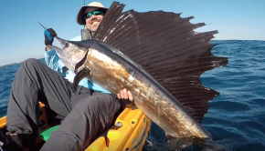 DEEP SEA Kayak Fishing | Delray Beach, Florida | Sailfish & King Mackerel