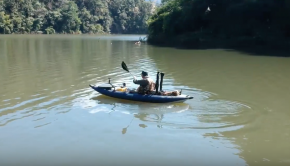 Solo kayaking in Northern Thailand