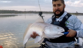 Baffin Bay Redfish! - Kayak Fishing success!