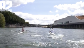 Rowing vs Kayaking!