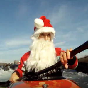 Santa Claus Kayaks Great Falls : Happy Holidays