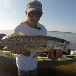 Kayak Fishing; The Hard Way