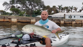 Giant Jack Crevelle | Trout Ceviche Catch and Cook | Stealth Kayak Fishing