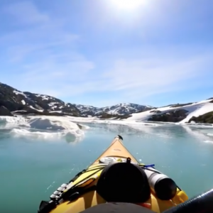From fjord to glacier. Kayaking in western Norway