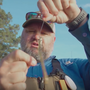 How To Tie Your Dropshot Hook | JUST THE TIP | Kayak Bass Fishing