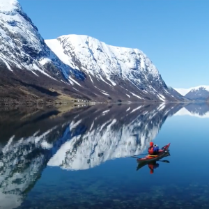 Kayaking in western Norway - Best Drone clips 2017