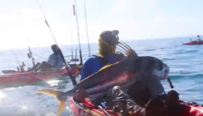 Kayak Fishing: HUGE Roosterfish Puts up a Crazy Fight | Field Trips Panama