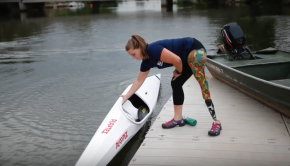 Kayaking at Paralympics - Kelly Allen Interview