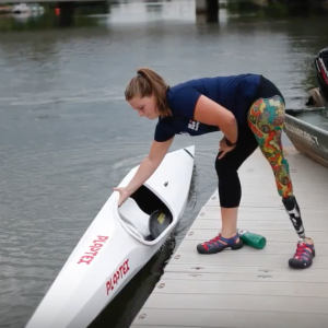 Kayaking at Paralympics - Kelly Allen Interview