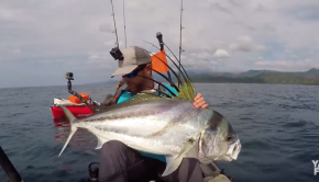 Kayak Fishing for Trophy Roosterfish at Los Buzos | Field Trips Panama