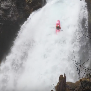 Kayaking down Sahalie falls!