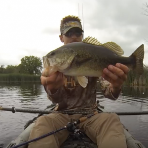 Frog Fishing A Hidden Bay