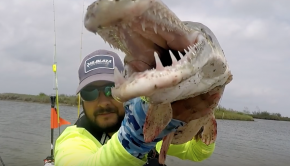 Kayak Fishing Alligator Gar