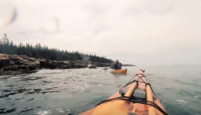 Scouting Schoodic Point for the Sea Kayak Retreat