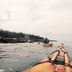 Scouting Schoodic Point for the Sea Kayak Retreat