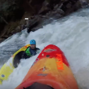 Stuck Under a Log on Glade Creek