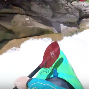 Stuck Under a Log on Glade Creek