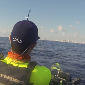 Kayak fishing, Husband vs Wife...