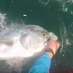 INSANE Battle with MONSTER Fish in a Kayak! | Field Trips Panama