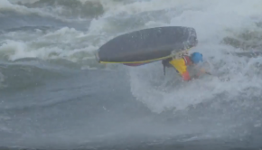 Big wave kayaking on the White Nile, Uganda ??