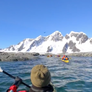 Kayaking in Antarctica