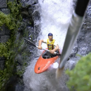 Ultra Realistic Modeling - White Water Kayaking