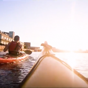 Kayaking in the Copenhagen Canals