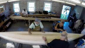 Making the microBootlegger Kayak - WoodenBoat School Class