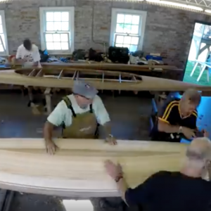 Making the microBootlegger Kayak - WoodenBoat School Class