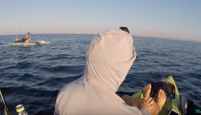 HE LOST HIS FIRST KING ! - offshore kayak fishing pensacola florida