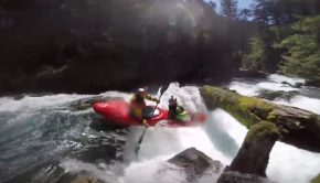 GoPro- Two man kayak down Class 5 whitewater
