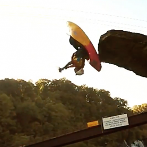 Newest Kayaking Trick- Eric Jackson's "Stunt Double"