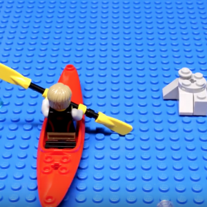 Lego Kayaking