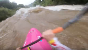 Kayaking in a Monsoon!