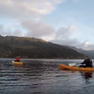 Kayak fishing Loch Long . Part one .