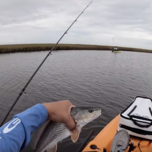 Mud Donkey, Kayak fishing Sabine Pass TX