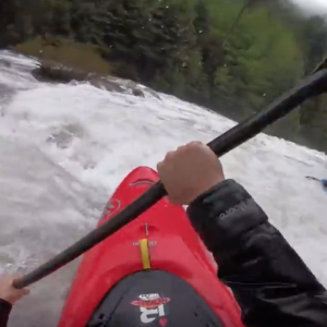Kayaking down a flooded river! Puesco river at insane flows ! (highest descent)