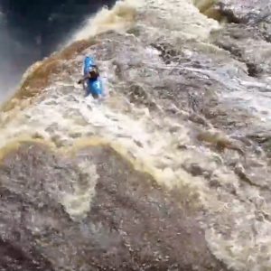 Kayaker Goes Down 110ft Waterfall | Extreme Kayaking