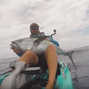 Kayak Fishing for Yellowfin Tuna in Louisiana