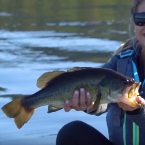 Jamie Gets Her First Largemouth Bass - Nonstop Action! | Field Trips Vermont