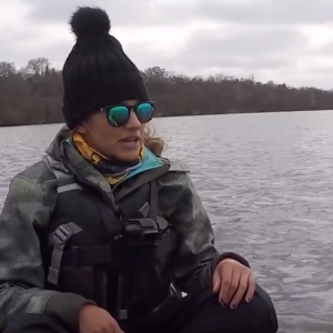 HUGE MISTAKE Kayak Fishing for Big Fish in the Snow