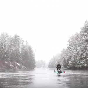 Kayak Fishing In Winter | Winter Wonderland