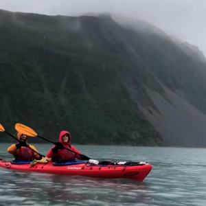 SEWARD ALASKA [4k] Glacier Kayaking - Kenai Fjords National Park