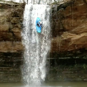 Waterfall Kayaking on Smith Lake